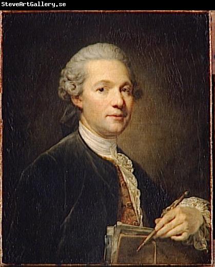 Jean-Baptiste Greuze Portrait of Jacques Gabriel French architect